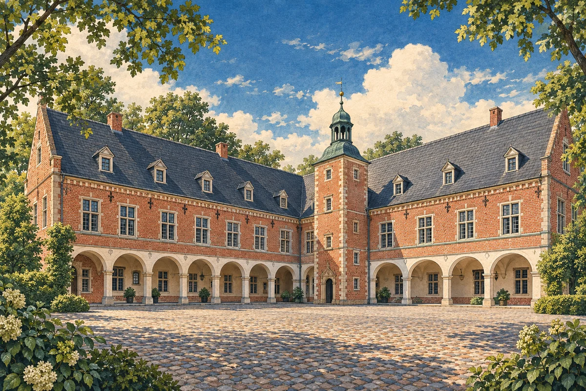 Illustration: Schloss Reinbek in Reinbek