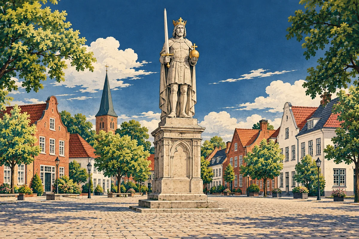 Illustration: Wedeler Roland in Wedel